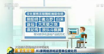 文化部重拳出擊整頓網(wǎng)絡(luò)游戲市場，逗游等81家運營單位上黑榜